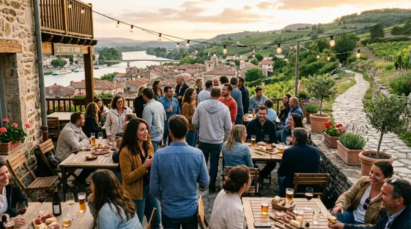 Apéro célibataires — Tournon-sur-Rhône
