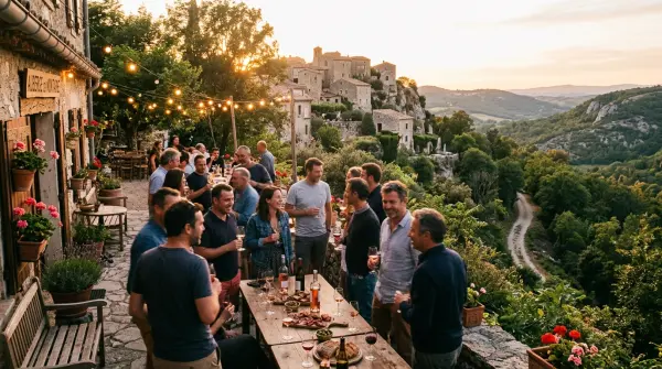 Apéro célibataires — Gourdon