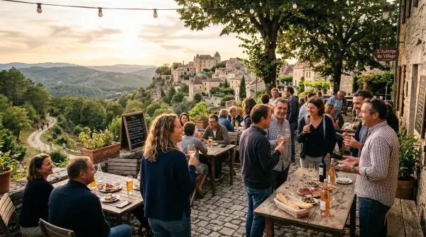 Apéro célibataires — Gourdon