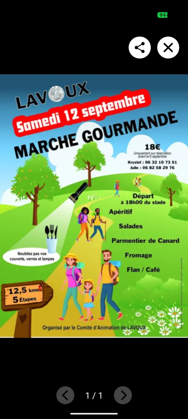 Randonnée gourmande