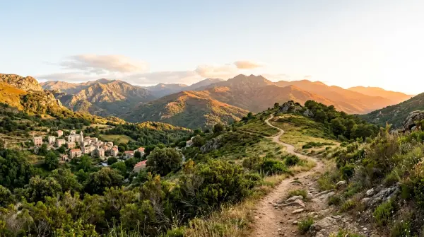 Rando célibataires — Boucle au départ du village de Parata
