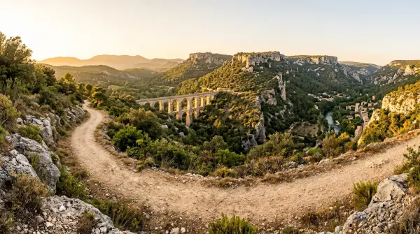 Rando célibataires — Fontaine de Vaucluse par l'Oppidum de Bondelon et l'Aqueduc de Galas