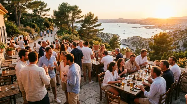 Apéro célibataires — Marseille
