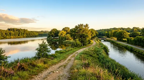 Rando célibataires — Étang Aumée et Canal de Nantes à Brest autour de Fégréac