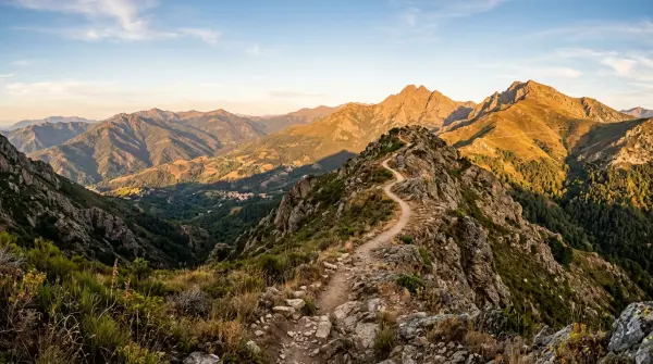Rando célibataires — Le Chemin des Charbonniers, variante par les crêtes, au départ de Poggiale