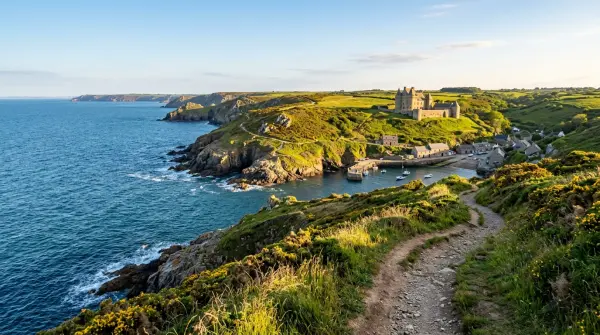 Rando célibataires — Le Manoir du Tourp et le sentier côtier au départ du Port du Hâble