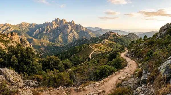 Rando célibataires — Da U Pinu a U piralzu (Du pain à l'Aulne) au départ de Solaro
