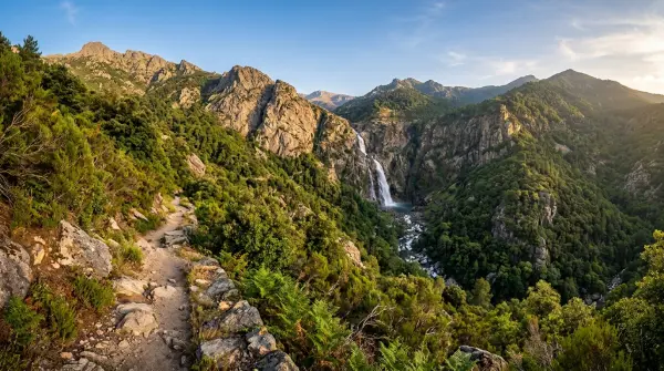 Rando célibataires — Cascade d'Ortala depuis Bastelica