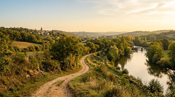Rando célibataires — Rive gauche du Thouet de Sainte-Radegonde à Missé