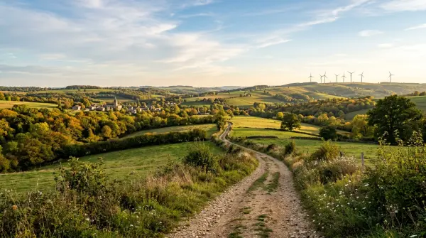 Rando célibataires — Du canal aux éoliennes par fontaines et lavoirs depuis Mauvages