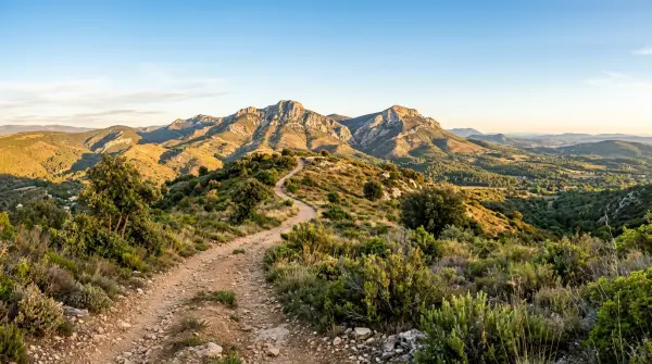 Rando célibataires — La Tourravelle et le Mont Combes depuis Dardennes (Le Revest-les-Eaux)