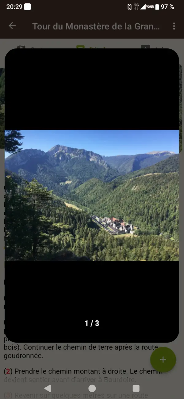 Tour du monastère de la grande Chartreuse