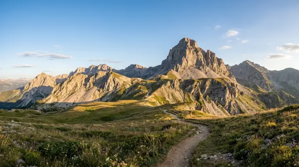 Pic de Bure depuis Superdévoluy
