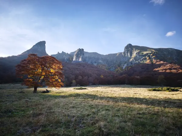 La vallée de Chaudefour et le Puy de Sancy