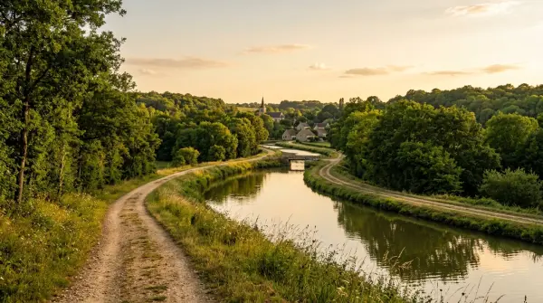 Rando célibataires — Le Canal de la Sauldre à Blancafort : Circuit Bleu avec variante