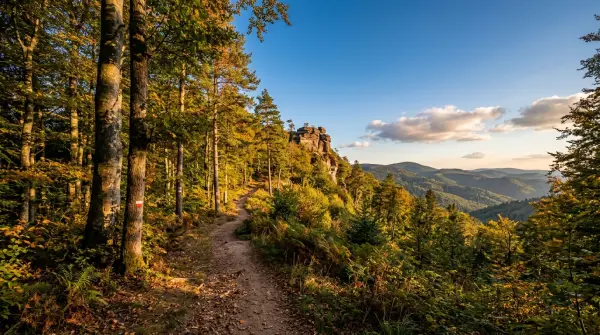 Rando célibataires — L'Abri du Blaufels à travers la forêt Willer-Bitschwiller