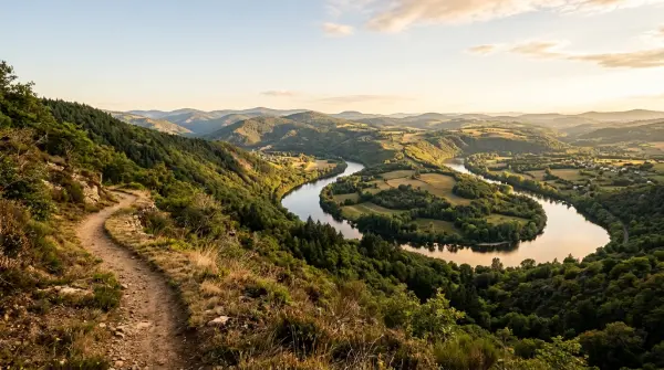 Rando célibataires — La Loire Sauvage depuis Soubrey