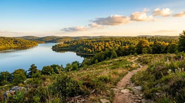 Rando célibataires — Entre le Lac de Saint-Agnan et la Forêt de Breuil-Chenue