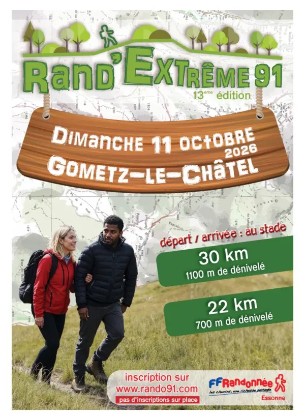 Rando extrême de l’Essonne (91)