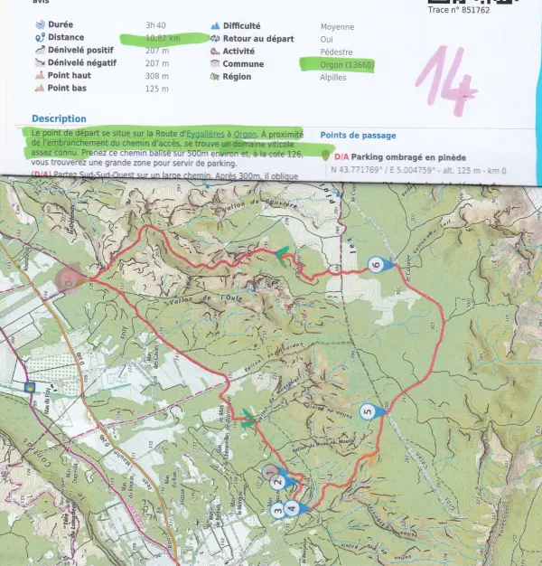 Rando  dans les  alpilles  13
