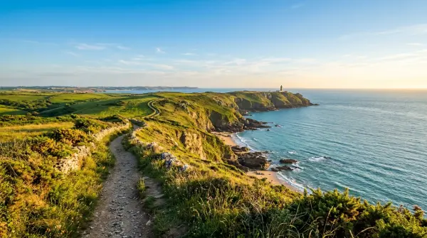 Rando célibataires — Entre campagne normande et mer à partir de Diélette