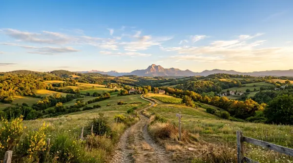 Rando célibataires — Campagne autour de Saint-Sulpice-sur-Lèze