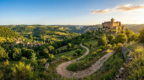 Rando célibataires — Boucle entre Autoire et le Château de Castelnau-Bretenoux