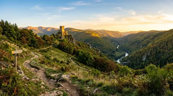 Rando célibataires — Issandolanges et la Tour de Clavelier par le barrage du Chalas