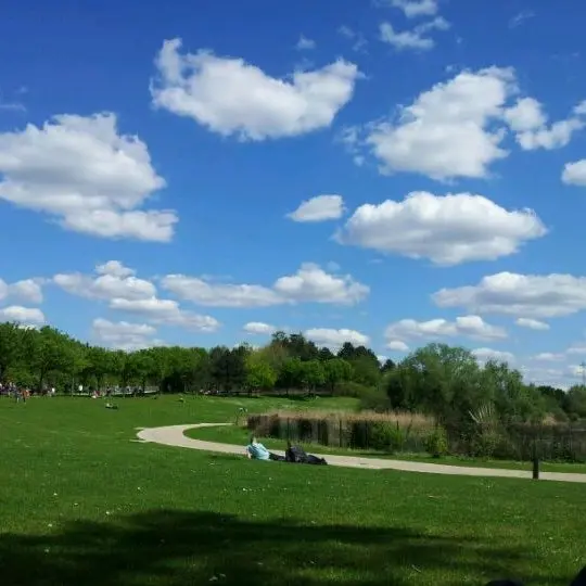Le Parc des Chanteraines et la Promenade Bleue à Gennevilliers-Pour les débutants