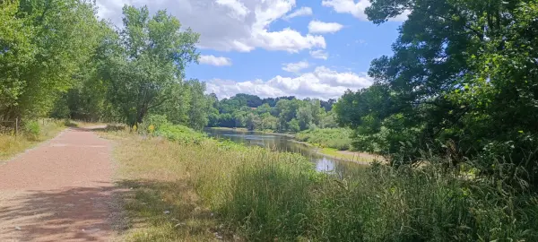 À travers les Gravières de Matel à Roanne