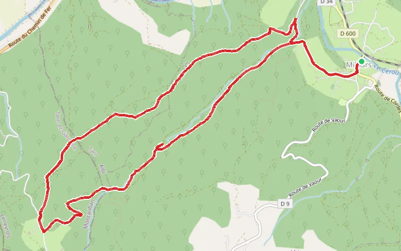 Tracé du parcours Bonnan, un autre visage de la Bonne Vallée