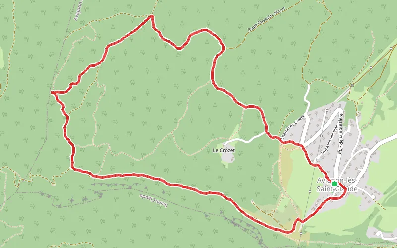 Tracé du parcours En route pour la Bataille
