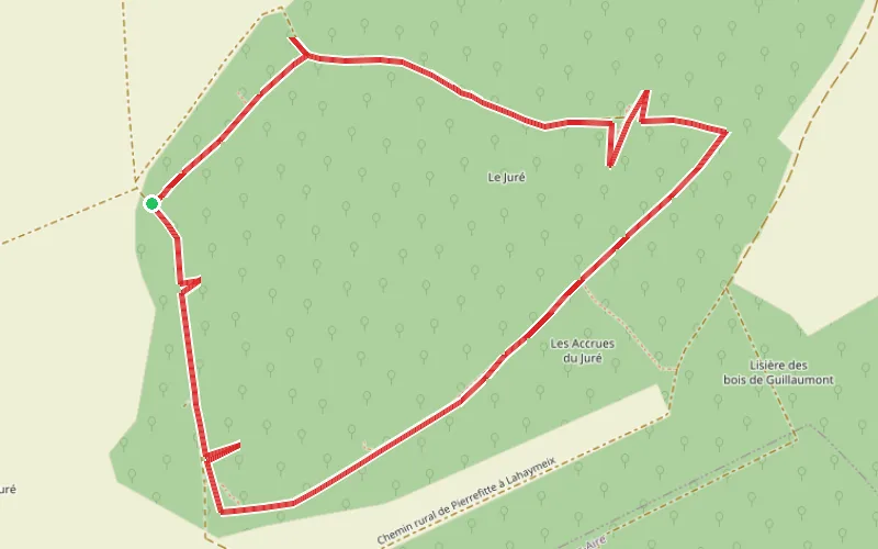Tracé du parcours Court-circuit